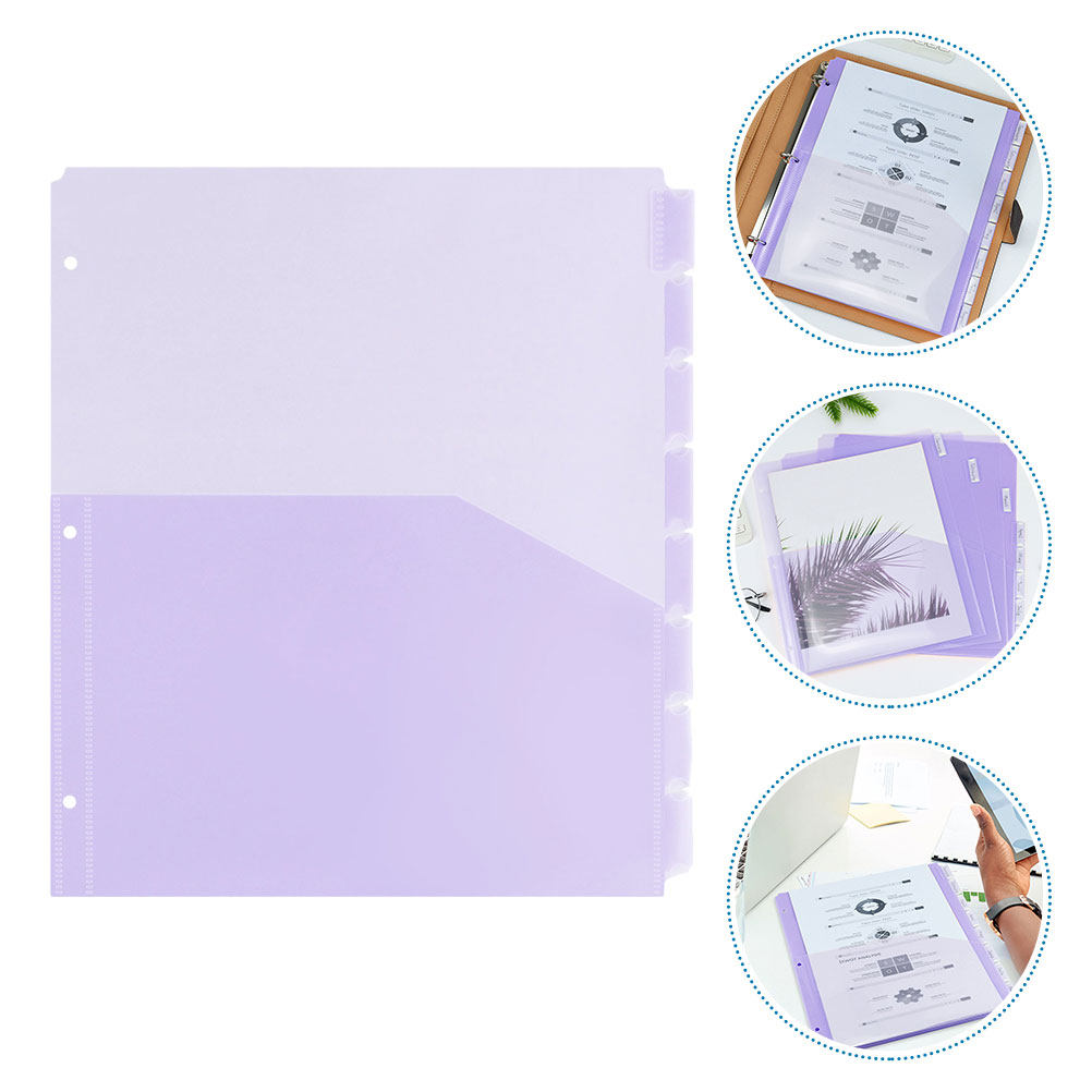 Tab Divider A4 - 2 Set A4 Plastik Bölücü, 3