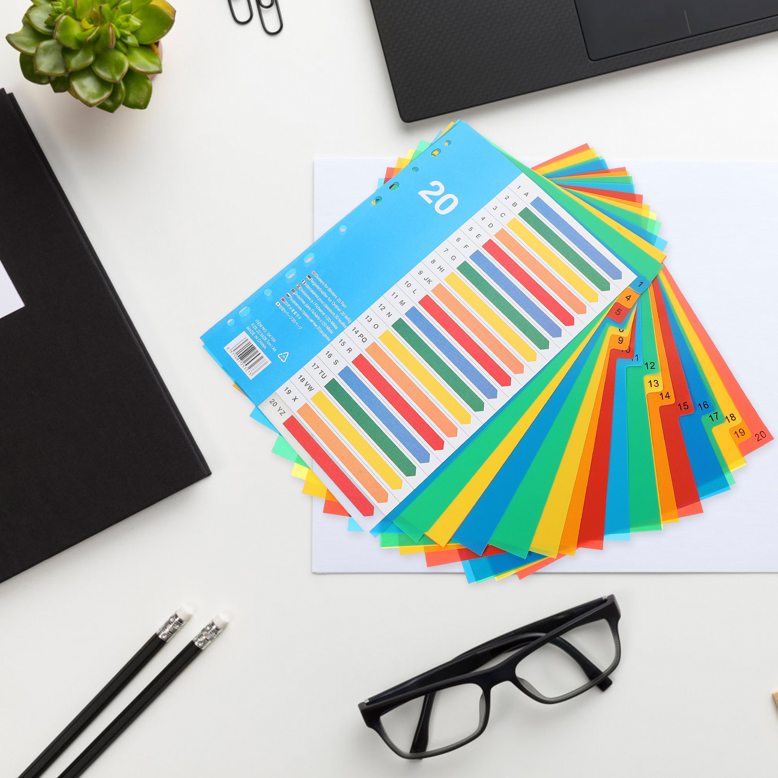 5 Adet Premium PP Plastik Bölü - Tab Divider A4 incelemesi ve fiyatı