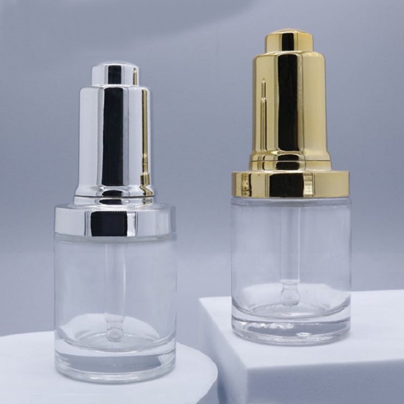 30ML şeffaf cam şişe gümüş/alt - Gel Refill Pack incelemesi ve fiyatı