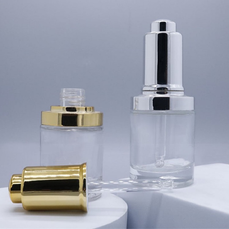 30ML şeffaf cam şişe gümüş/alt - Gel Refill Pack incelemesi ve fiyatı