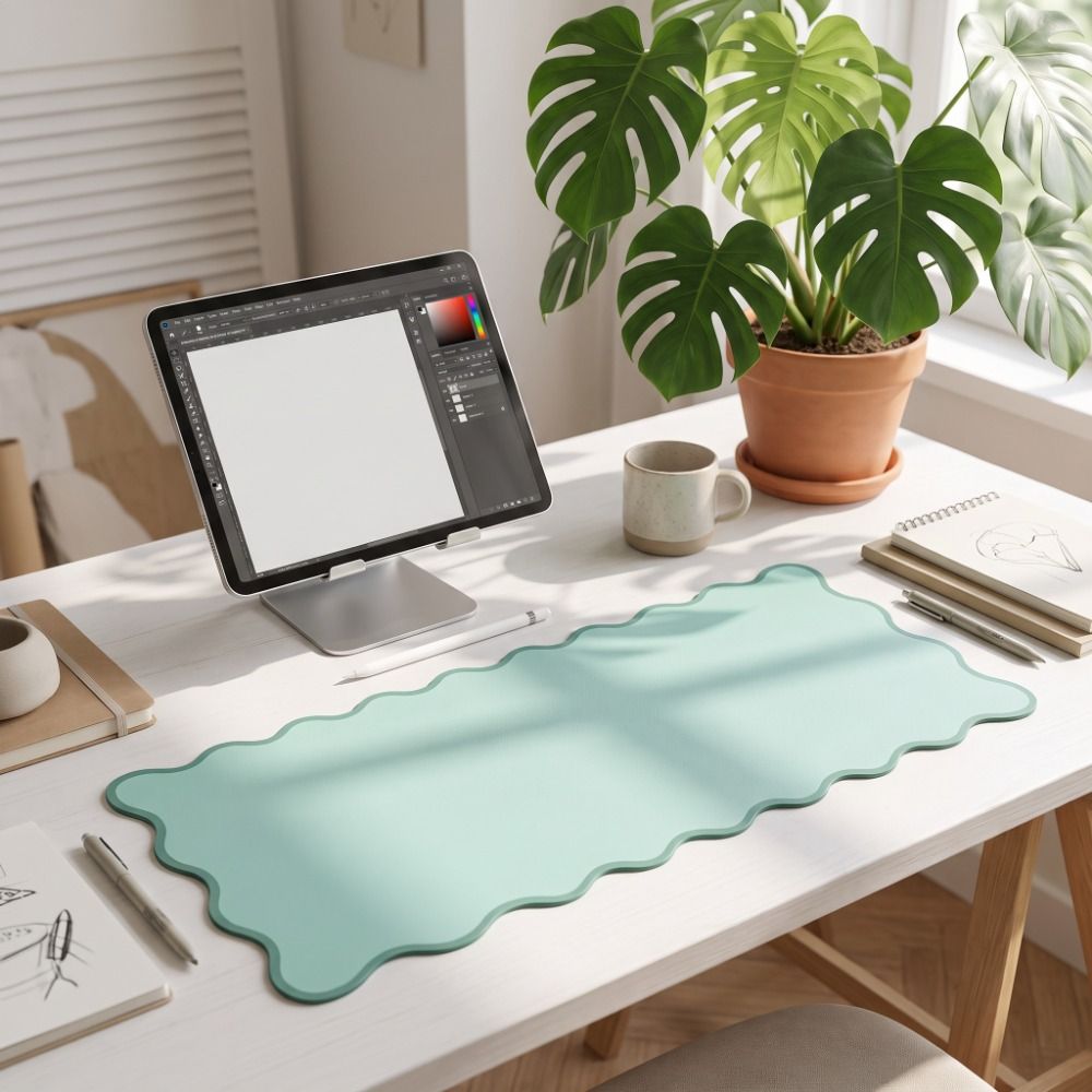 Tatlı PU Deri Masa Pedi Kaymaz - Leather Desk Pad incelemesi ve fiyatı
