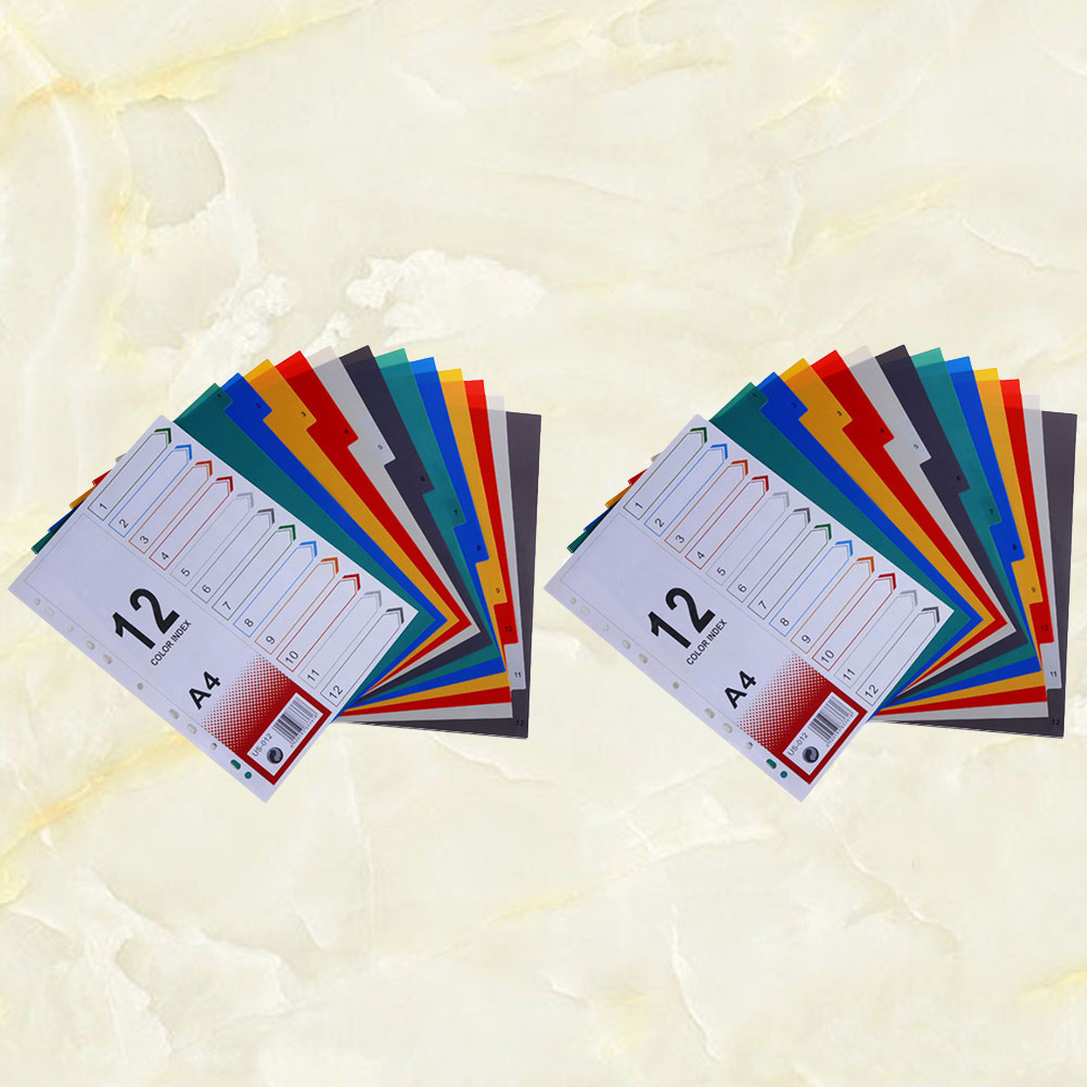 2 Adet A4 Boyutunda Ekstra Gen - Tab Divider A4 incelemesi ve fiyatı