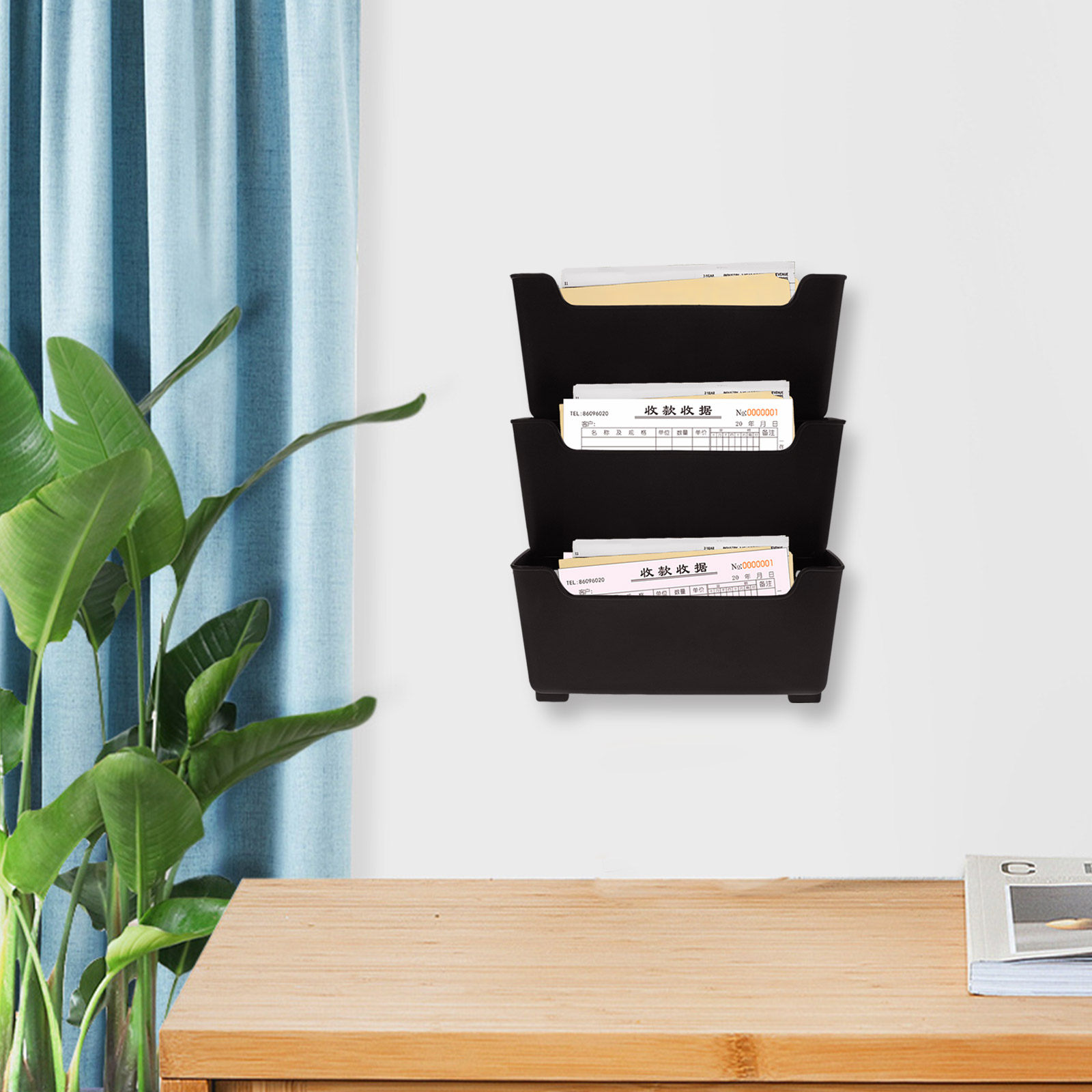 1 Set Duvar Dosya Düzenleyici  - Magazine Holder Rack incelemesi ve fiyatı