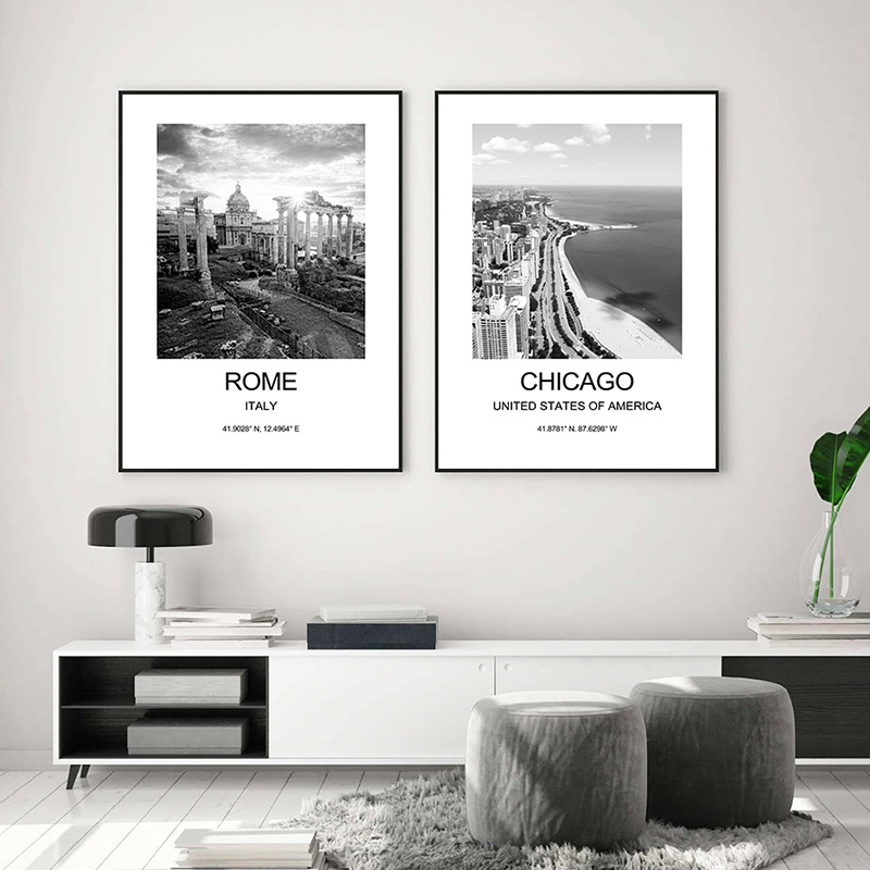 Şehir Posteri New York Londra  - Ink Blotter Paper incelemesi ve fiyatı