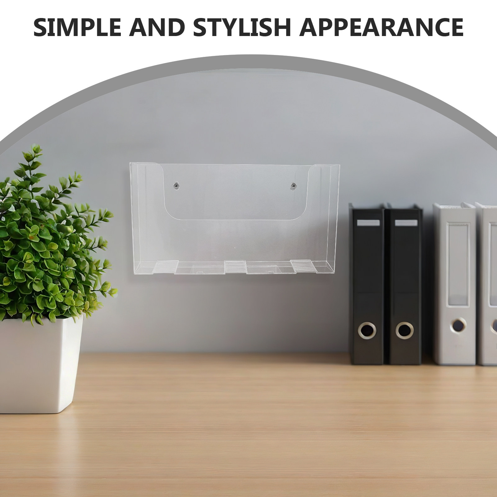 2 Adet Akrilik Duvar Dosya Tut - Magazine Holder Rack incelemesi ve fiyatı